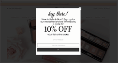 Desktop Screenshot of belleandblush.com
